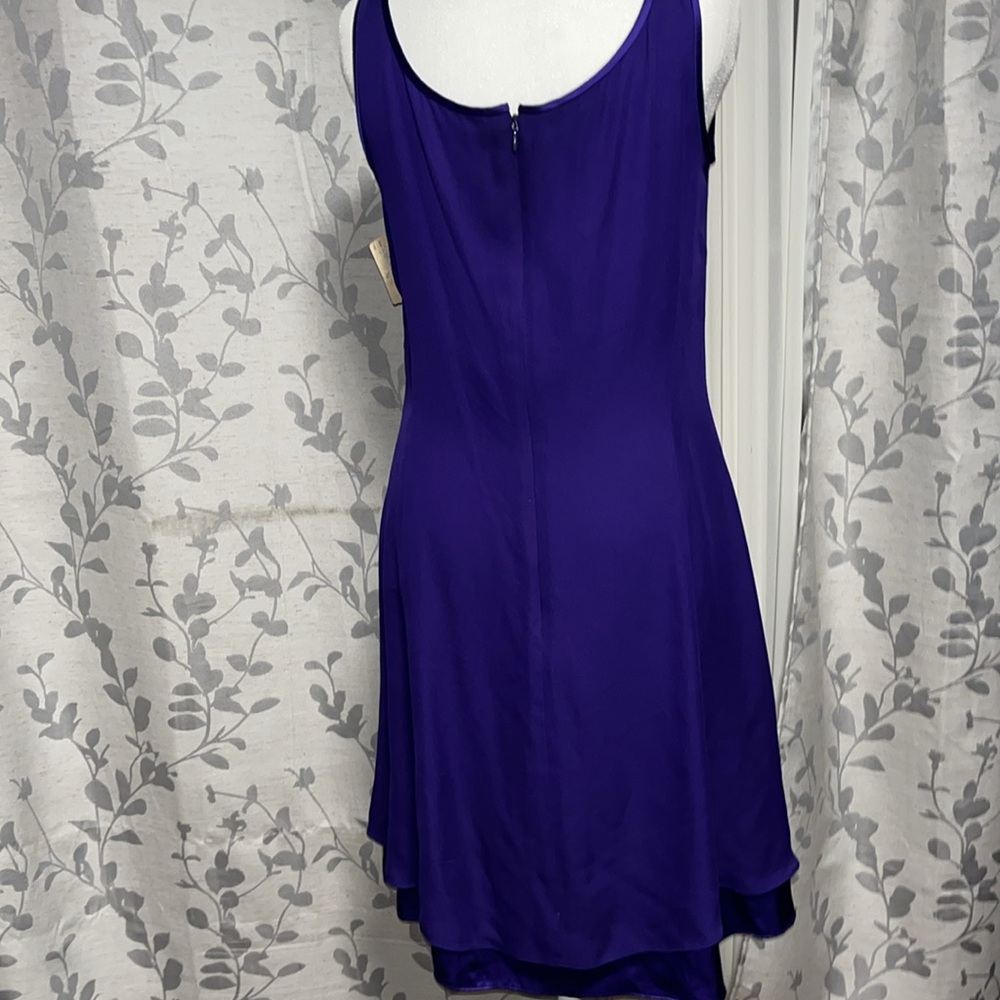 NWT Neiman Marcus Tom and Linda Platt silk slip dress! 💜MSRP $750.00 - Picture 6 of 10